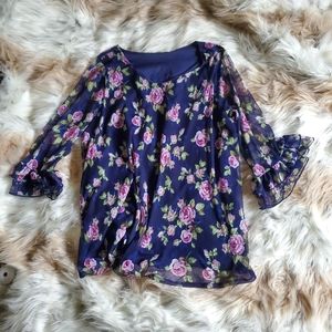 Papermoon Floral Top 💜